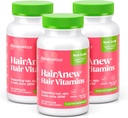 Vlasové vitamíny pro silnější silnější vlasy 124; Práce pro ženy a muže všechny typy vlasů 124; 11 Vlasové vitamíny & ingredience 124; 5000mcg Biotin 124; Vegan 124; Nezávisle testované 124; 60 Kapsle (3)
