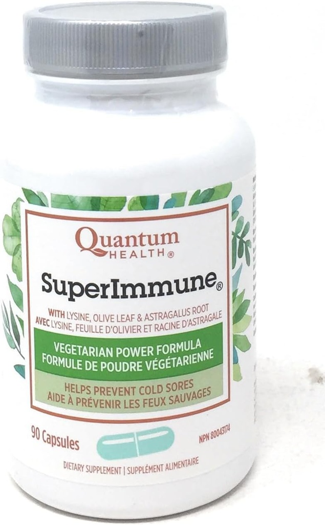 Kvantové zdraví Super imunitní + Power Formule Dietní dodatek, 90 Vegetariánské kapsle