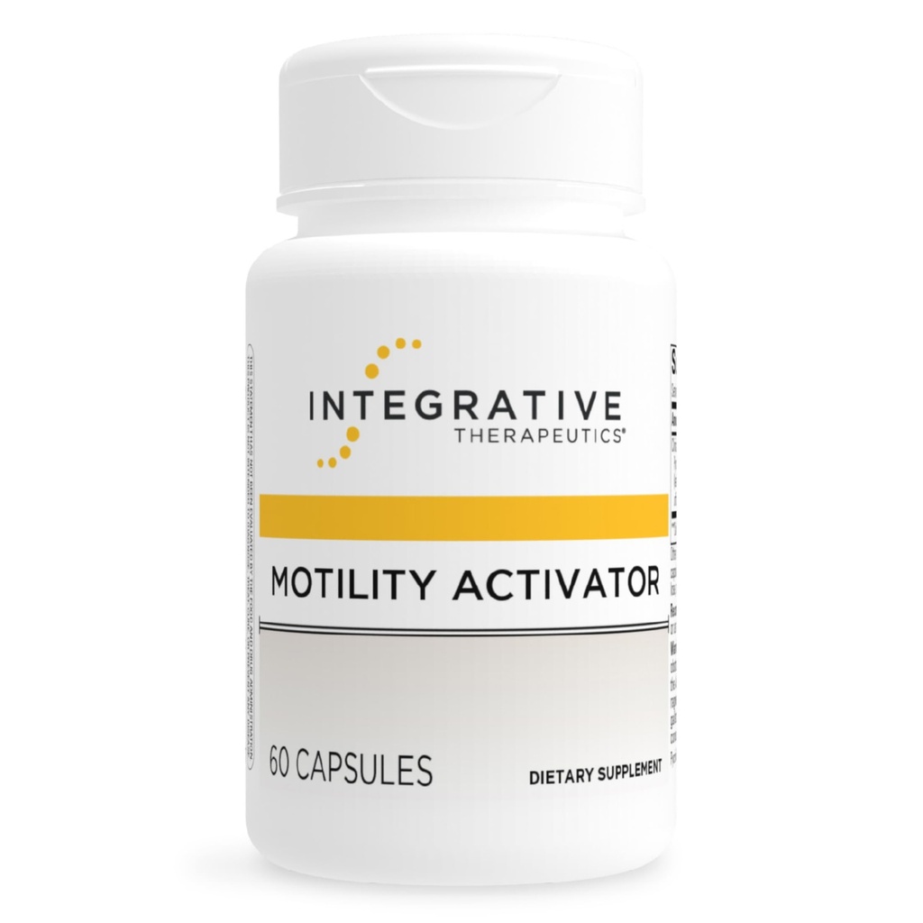 Integrační terapeutická motilita Aktivátor motility - GI motility & Gut Health Supplement * - Dairy- Free & Gluten- Free - 60 Kapsle (60 Služeb)