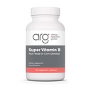 Alergie Výzkumná skupina Super vitamin B dodatek - B vitaminový komplex pro muže a ženy, s vitamínem B12 a B6, Vegetariánské kapsle - 120 Počet