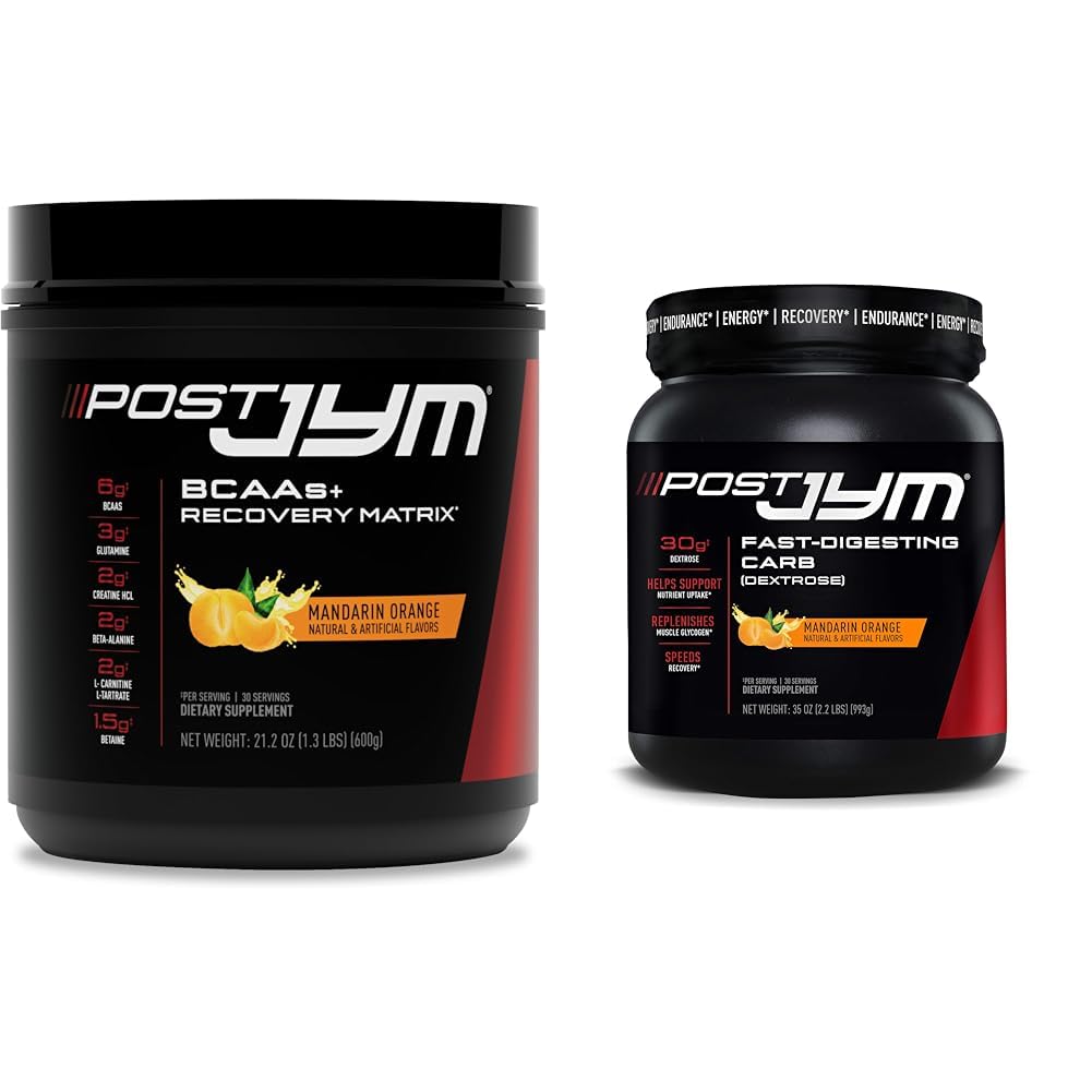 Post JYM Aktivní Matrix Post- Workout BCAA, glutamin, Kreatin HCL & Dextrose sacharidy pro růst svalů, síla a zotavení, 30 Služeb
