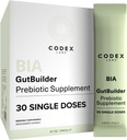 Prebiotika pro stravitelné zdraví a podporu imunitního systému - dietní vlákna, antioxidanty a Superfoods pro sílu Gut bariéry & Gut microbiome Balance 124; 30- Day Supply Code 124; Codex Labs BIA GutBuilder