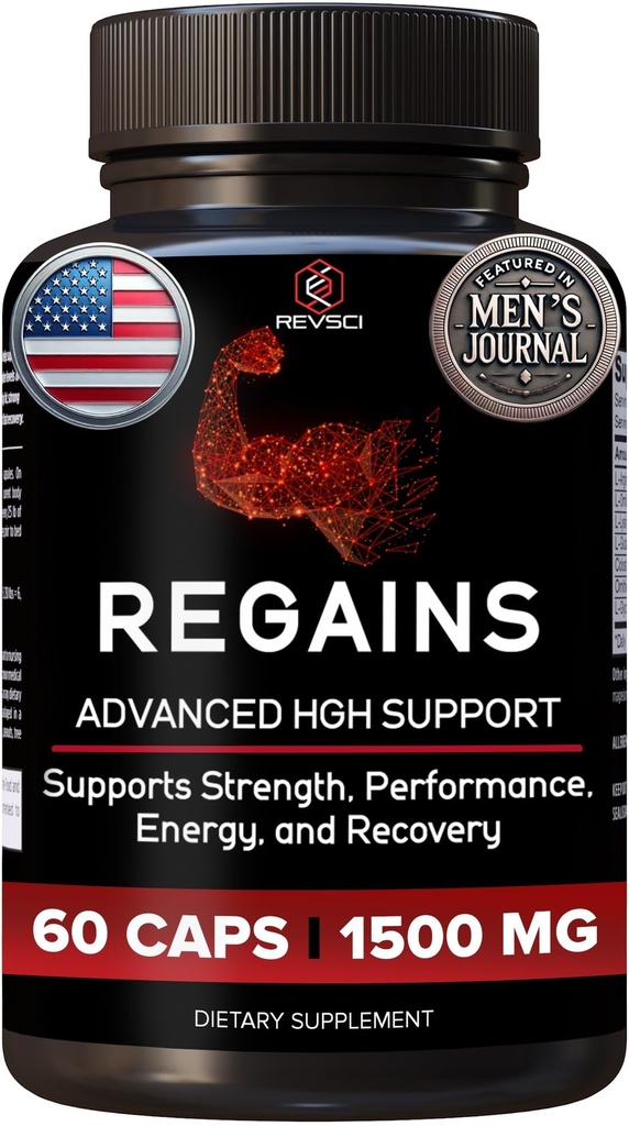 HGH doplňky pro muže a ženy - vykazuje přírodní anabolické růst svalů Building & Human Growth Hormon pro muže, Muscle Builder pro muže, Muscle Recovery Post Workout Dodatek, 60 proteinové pilulky