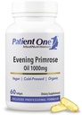 Pacient One Evening Primrose Oil 1000mg Oil 124; Doplněk k podpoře zdravé pokožky a kloubu Comfort * CARL 124; Solvent- Free, Cold- Pressed Oil Oil Oil 124; 60 Softgels