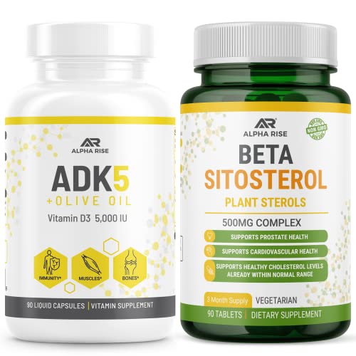 ADK 5 doplněk vitamínu + Beta sitosterol - přírodní rostlinné steroidy