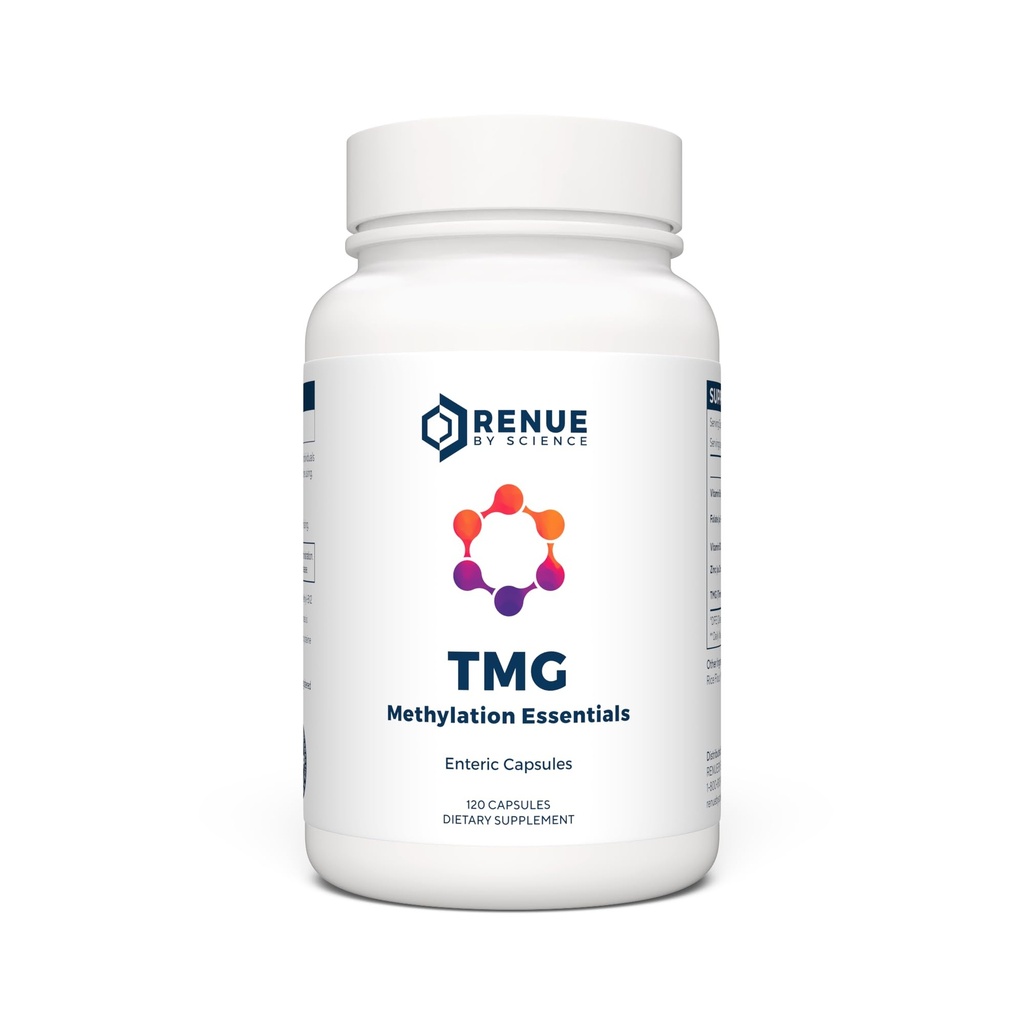 Obnovení podle vědy TMG 124; Vysoká síla TMG doplňky 124; 120 Trimethylglycin Kapsle - 900mg TMG per Serving with vitamin B12 Vitamin B6 Folát & zink 124; Vyrobeno v USA & Third- Party Tested