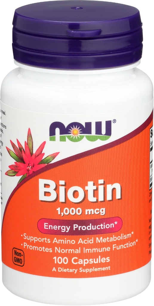 Foods Biotin 1000 MCG - 100 tobolek