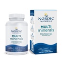 Nordic Naturals Multi Minerály, Neochucené - 90 Kapsle - 11 Základní Minerály - Optimální zdraví & Wellness - Certified Vegan - Non- GMO - 30 Služeb