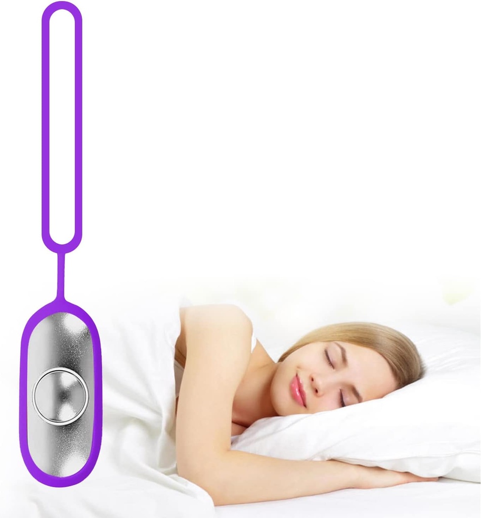 Zařízení pro spánkovou pomoc, ruční nástroj pro spánkovou pomoc s mikroproudovou technologií pro podporu spánku pro zlepšení kvality spánku, Purple
