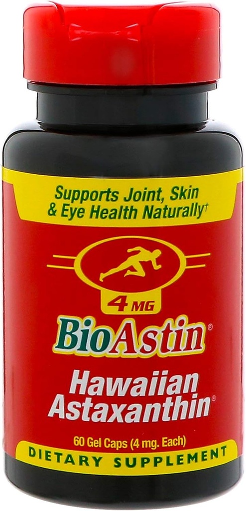BioAstin Hawaian Astaxanthin Antioxidant 4 MG (60 Gel Kapsle)