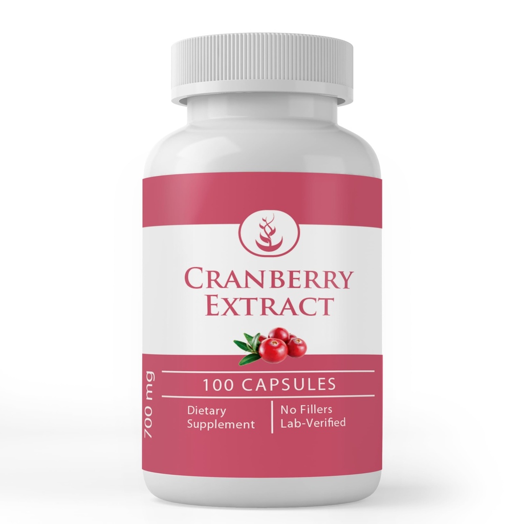 PURE ORIGINAL INGREDIENTS Cranberry Extract, (100 kapslí) Vždy čisté, žádné přísady nebo plnidla, Laboratorní ověřené