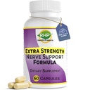 Extra síla Nerve Support Formule pro Nerve opravy a regenerace. 60 Tobolky