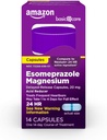 Základní péče Esomeprazol Magnesium Zpožděné uvolňování Kapsle, 20 mg, Reducer kyseliny, 14 Počet