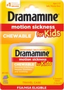 Dramamin Motion Nemoci pomoc pro děti 124; Žvýkací zrna 124; 8 Počet