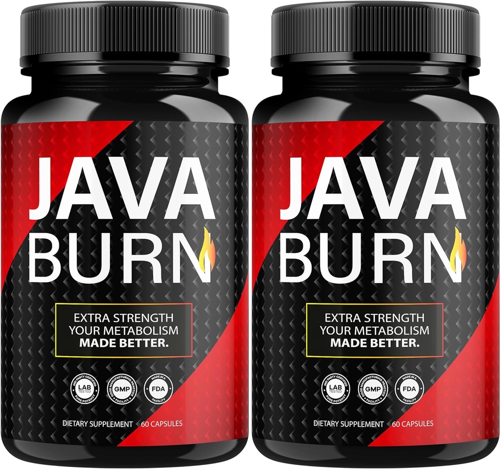 (2 Pack) Java- Burn Kapsle, Java- Burn pilulky Recenze, Java- Burn káva, Advanced Formule, 120 pilulky na 2 měsíce