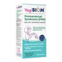 VagiBiom Menstrual Relief Suppositories (5 Suppositories) s Calendula Oil, kakaové máslo, kurkuma a VIT E, které pomáhá s periodou křeče, Mood Swings. Léčení tkání. USA Made, Vegan, Hormone-Free