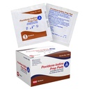 Dynarex Povidone- jód Prep Pads, Saturovaný s Povidon Jod 10%, Medical- Grade Antiseptic Wipes Used for Prepping Prior Minor Procedures, Medium, 1 Případ 100 Prep Pads