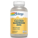 SOLARAY vápník Magnesium zink dodatek - s vápníkem 1000mg, hořčík 500mg - zdraví kostí, svalové funkce, srdeční zdraví a imunitní podpora - Vegan, 60 denní záruka, 62 Služeb, 250 VegCaps