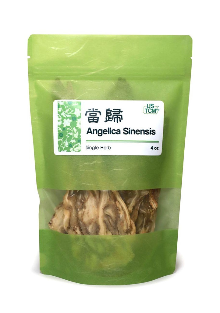 Nové balení Angelica Sinensis Root, Dang GUI Pian, Dong Quai Střih Slice Oz 4 oz.
