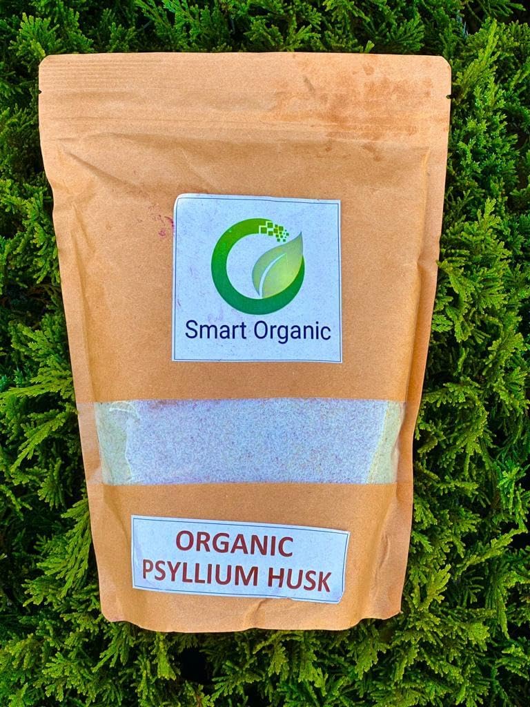 Organic Psylium Husk, Keto Friendly, Vegan, gluten-Free, USDA Certified Organic, Non- GMO, Soluble & Nerozpustný zdroj vláken 16 Ounce (16 oz)