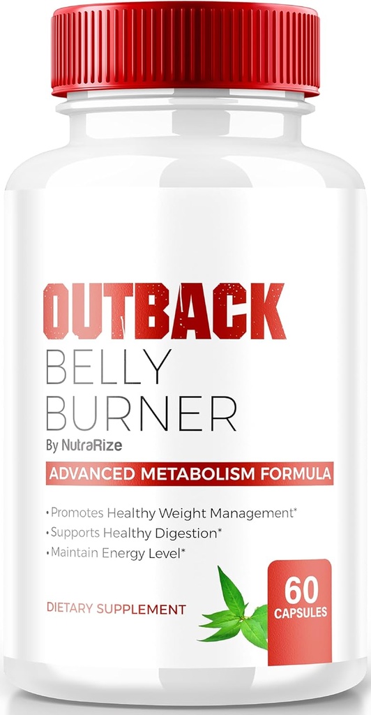 Outback Belly Burner pilulky, Premium Out Back Belly Burner Keto Kapsle, Všechny přírodní Keto doplněk k podpoře Fitness a Body Cíle, Oficiální Outback BellyBurner Recenze (60 Kapsle)