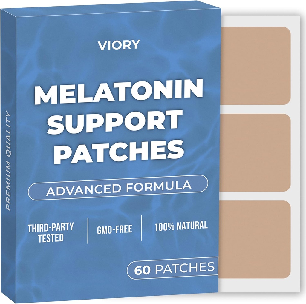Melatonin Sleep Patches pro dospělé Extra síla 124; Easy- to- Aplikujte Spánková Patch s Valerian CLAS124; Relax & Wake Up Refreshed CLAS124; Dlouhotrvající noční komfort pro muže a ženy 124; 60 Záplaty