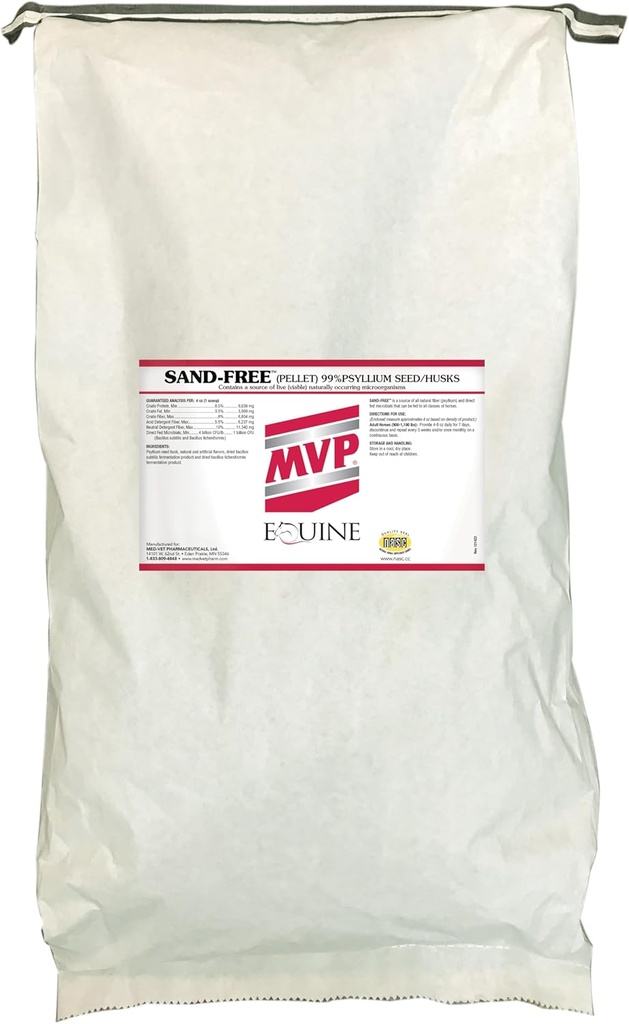Sand- Free (25lb) Podporuje zdravé střevní funkce u koní