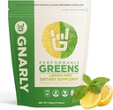 Gnary Nutrition Green Powder - Lemon Mint Performance Super Green Powder - NSF Obsah Certified - Organic, Probiotics & Essential Micronutrients - Lemon Mint, 11.64 oz