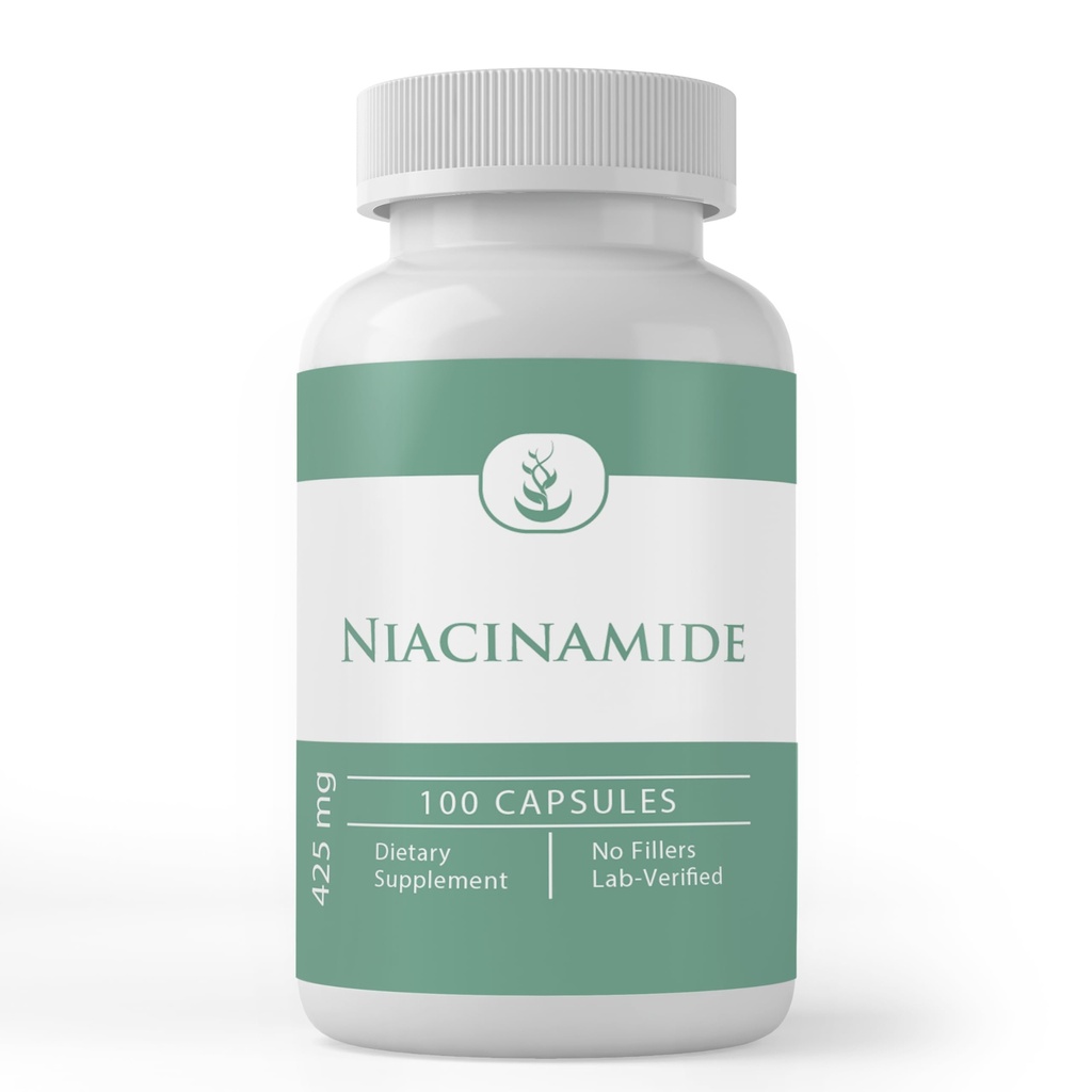 Čisté původní ingredience Niacinamid (vitamin B3), čisté, žádné přísady nebo plniva, laboratorní ověřené