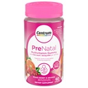 Centrum Prenatal Multivitamin Gummies s DHA a kyselina listová, smíšené Berry a Orange Flavors - 60 Počet, 30 denní dodávka