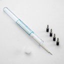 Koloidní stříbro 124; pár čistý stříbrný drát 99.99% tištěný 124; certifikát 124; 9999 tis. 124; 14 Gauge 6 "tis. 124; FromBora koloidní stříbrný generátor vodiče 124; Plus 4ks Wire Holders