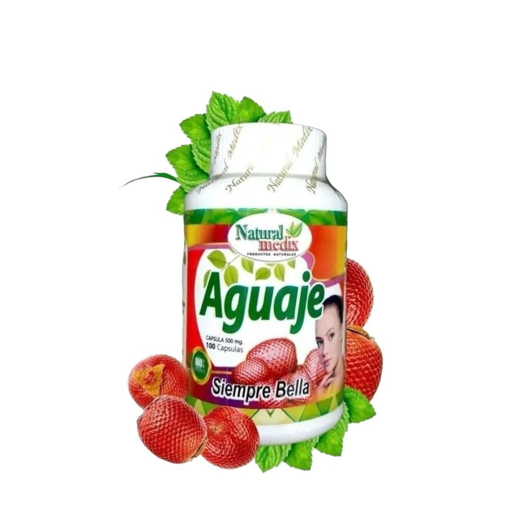 Aguaje Siempre Bella by Natural Medix - Amazonský supergruit pro ženiny Vitality, Balance & Radiance