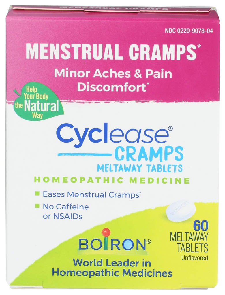 Boiron Cyclease Cramp Tablety, 60 Ct