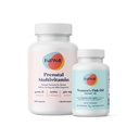 FullWell Women's Prenatal Essentials - Women’s Prenatal Multivitamin & Fish Oil - Supports Maternal Health & Fetal Development - Omega 3, DHA, Folate & Choline- 30 Servings
