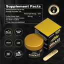 Čisté Shilajit Resin 500mg - Maximální pevnost Formule s 85 + stopové minerály & Fulvic Acid for Energy and Immunic Wellness - 50g (1 balení)