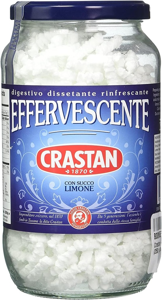 Crastan - Italian Effervescent Antacid, (3) - 8.82 oz. Džbány