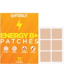 Energetická záplata pro dospělé ženy Topical Daily Wellness Probuď B12 Záplaty Setrvalá přírodní ingredience Boost Time- Uvolněné Formule Dlouhotrvající Kůže Cestování Friendly 72 Pack
