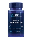Life Extension Advanced Milk Thistle, silymarin, silybin, fosfolipidy, podporuje zdravé funkce jater, gluten- Free, Non- GMO, 60 softgels