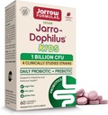 Jarro-Dophilus ® Kids Probiotika a prebiotika, 1 bilion CFU, dodatek pro střevní a imunitní podporu zdraví, 60 Sugar- Free Raspberry-ochucené žvýkací tablety, 30 denní dodávka