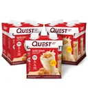 Quest Nutrition Ready to drink Salted Caramel Protein Shake, 30g Protein, 3g Net Carbs, Gluten Free, Keto Friendly, 11 fl.oz 4 Počet (balení po 3)
