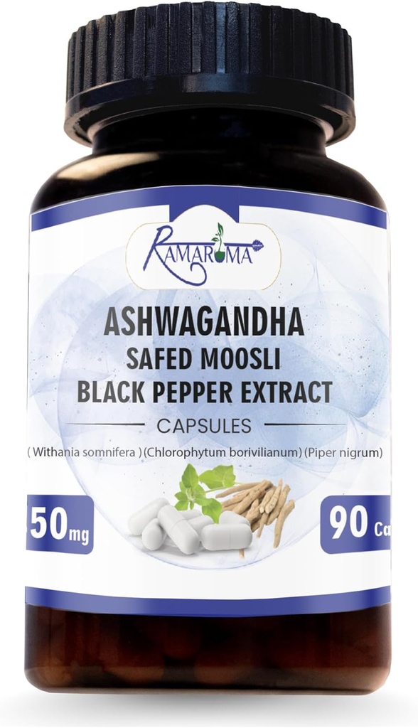 Ashwagandha Kapsle 2 100 mg - 90 Kapsle Ashwagandha prášek a kořenový extrakt.