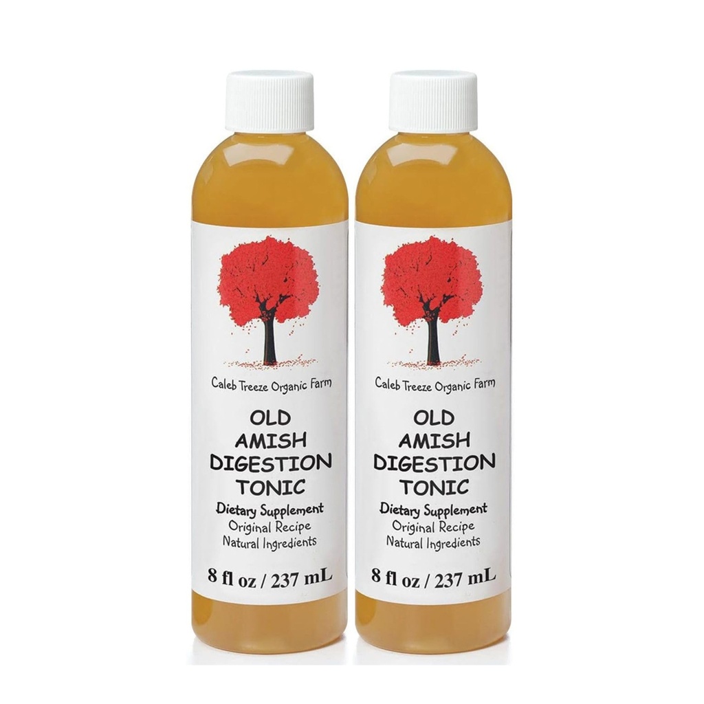 Caleb Treeze Organic Farm zastaví kyselý reflux 8oz (balíček po 2)