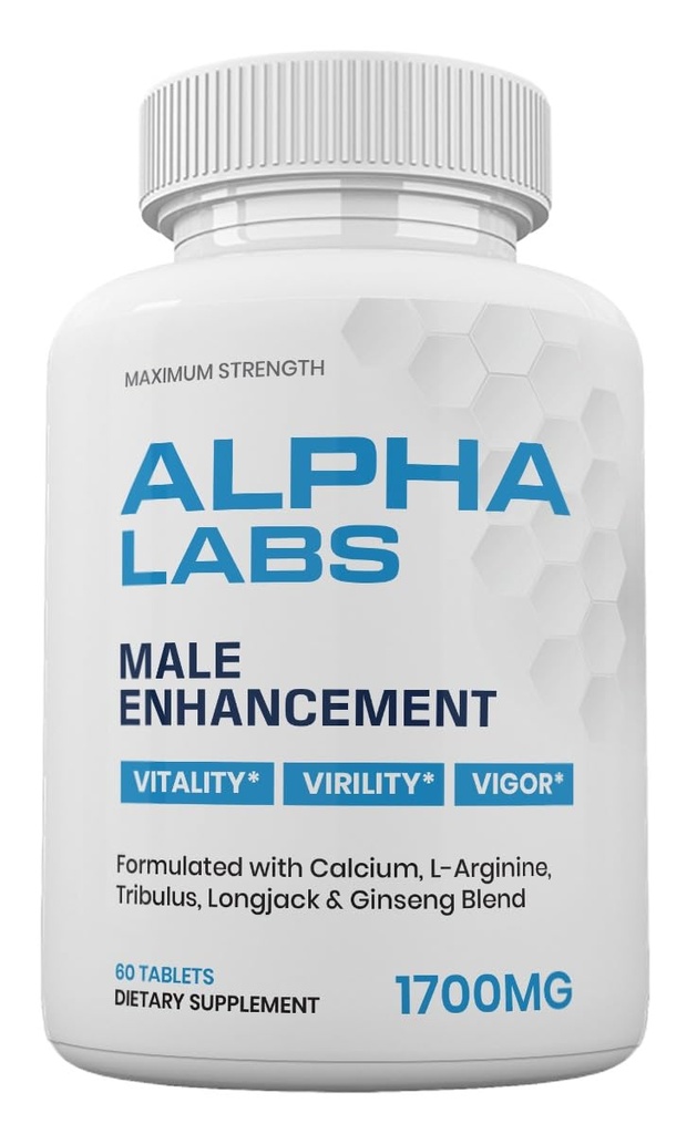 Zonata Oficiální Alpha Labs Dietní dodatek pro muže, přírodní Formule Sustain Energy & Performance Levels, Alfalabs Nejlepší recenze (60 Tablety)