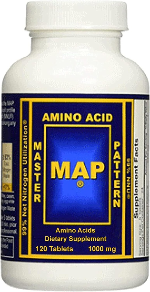 INRC Master Amino Acid Pattern Mapa budování svalů Tablety, 360 Počet
