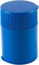 Ezy dávkové pilulky drtič a drtič 124; Drtí pilulky, vitaminy, tablety 124; Skladovací jednotka 124; Odstranitelný pitný pohár 124; modrá