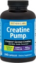 Fitness Labs Creatine Pump s L- Citruline, L- Arginin a Creapure Creatine Monohydrát - 240 Kapsle