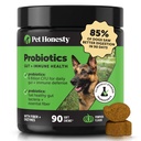 Pet Upřímnost Probiotika pro psy pro příležitostné průjem & Bowel podpora, Dědičné Enzymy s prebiotika pro Gut zdraví pro psy, Imunity zdraví & Itch Relief (Dýně 90 ct)