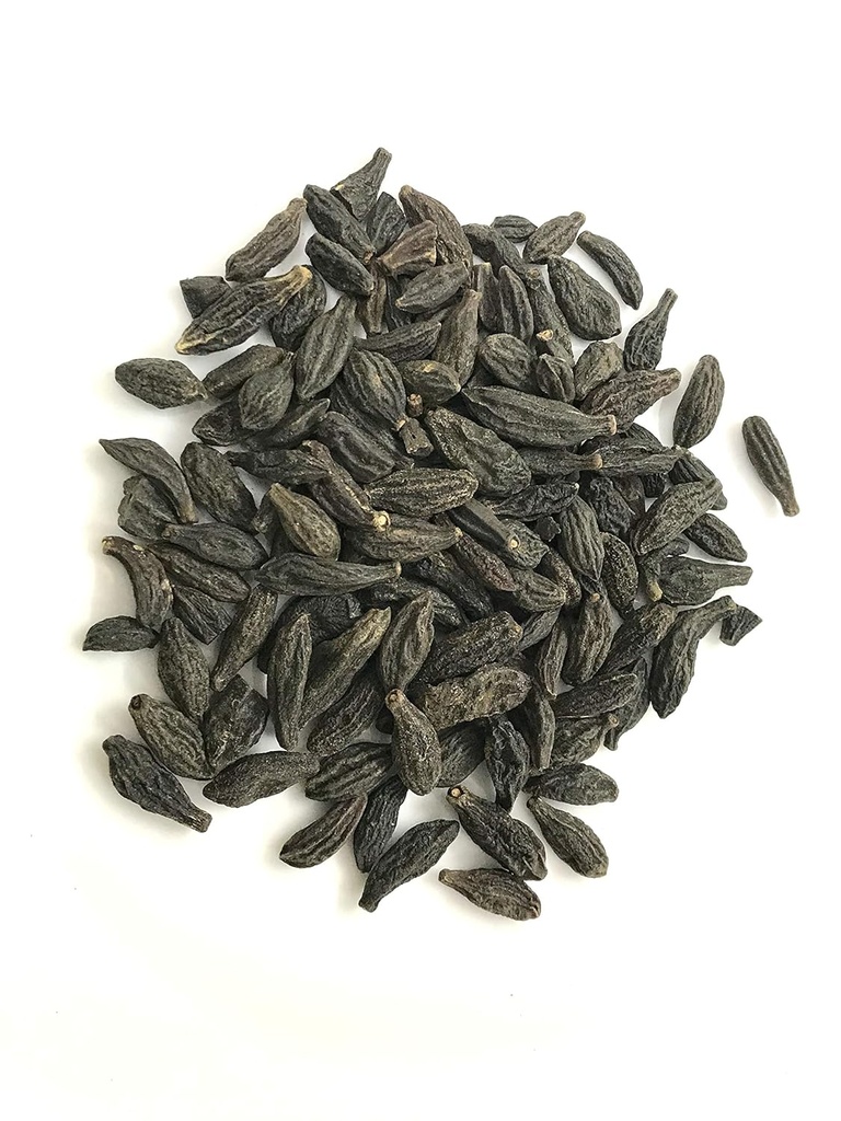 TERMINALIA Chebula Retz, Indian Raw & Whole HERB for DIGESTION, Small Harad Black (4)