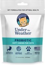 Pod Počasí Pet Probiotické Žvýkačky pro kočky 124; Promotes Normal Digestion, Balance Zdravé Gut zdraví 124; 60 Star Shaped měkké Žvýkačky