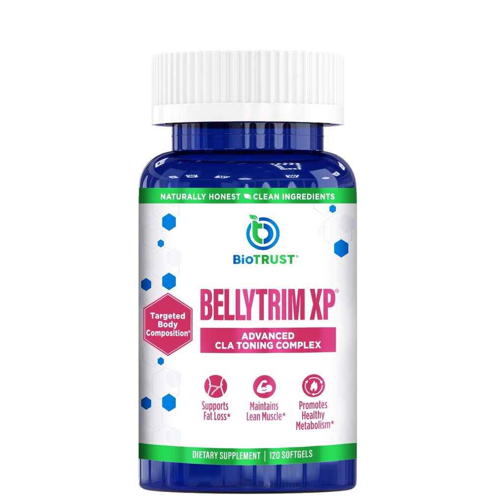 BioTrust BellyTrim XP Advanced CLA Toning dodatek, konjugovaná kyselina linoleová (60 Služeb)